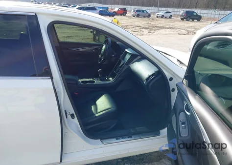 2017 Infiniti Q50 3.0T Premium z USA, uszkodzony, nr VIN JN1EV7AR0HM832877